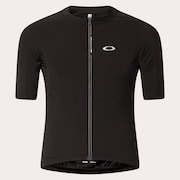 Gridskin Pinstripe SS Jersey - Blackout