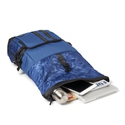 Utility Rolled Up Backpack - Dark Blue