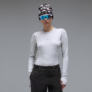 W. Spruce Wool LS Base Layer - Cement Melange