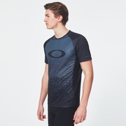 MTB Short Sleeve Tech Tee - Gray Pixel Print