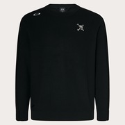 Skull Surface Sweater Crew 2.0 - Blackout