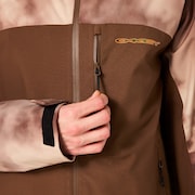 Tc Skull Reduct Shell Jacket - Carafe/Brown Clouds Print