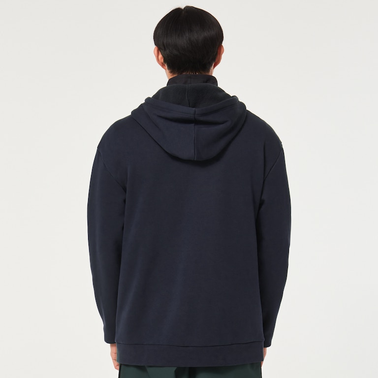 Rider Long 2.0 Hoodie - Black/White