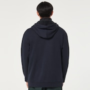 Rider Long 2.0 Hoodie - Black/White