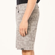Golf Transition Ransom Short - Collage Gray