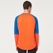 Factory Pilot Mtb LS Jersey - Scarlet Ibis