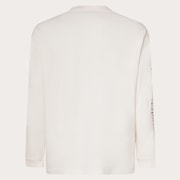 En New Retro L/S Tee Fhr 1.7 - Arctic White