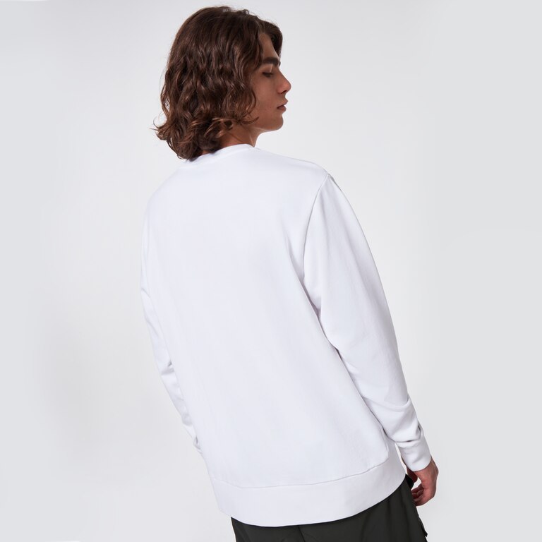 Oakley® Definition Crewneck Fleece - White