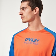 Factory Pilot Mtb Ls Jersey II - Scarlet Ibis