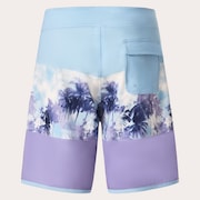 Palm Florals Rc 19” Boardshort - Stonewash Blue
