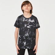 （子供用) Striking Qd S/S Tee Ytr 1.0 - Black Print