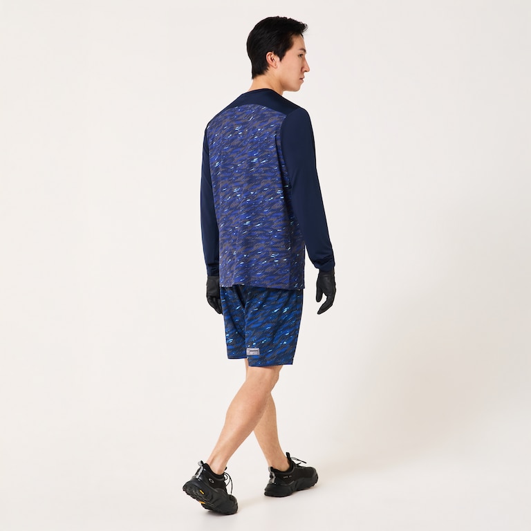 Striking Wind Shorts 9.0 - Blue Storm Print