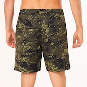Camo H2O Rc 18" Beachshort - Tiger Mountain Camo Green