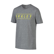 Oakley O-Double Stack Tee in Athletic Heather Gray | Oakley