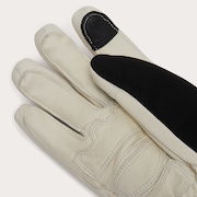 W. Peak Leather Gloves - Arctic White