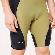 Endurance Pro Bib - Black/Fern