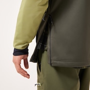 Tnp Nose Grab Softshell Hoodie - New Dark Brush/Fern