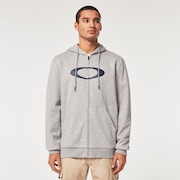 Ellipse Full Zip Hoodie - New Granite Hthr
