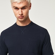 Relax Pocket Ellipse Tee - Fathom