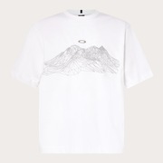 Wired Mtn Scape Tee - White
