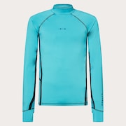 Performance LS Rashguard - Swimming Pool Blue