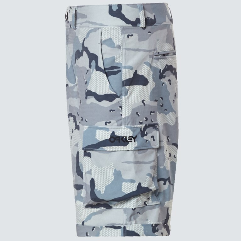 Camo Cargo 19 Hybrid Short - B1B Camo Gray