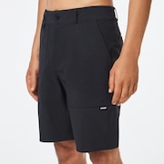 B1B Hybrd Short 20 - Blackout Heather