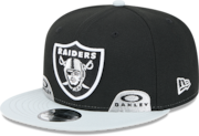 Oakley x Las Vegas Raiders 9FIFTY Snapback - Black Lasrai