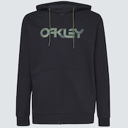 Teddy Full Zip Hoodie - Black/Core Camo