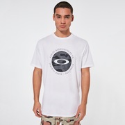 Camo Float Ellipse Tee - White