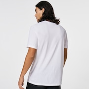 Marbled Ellipse Tee - White