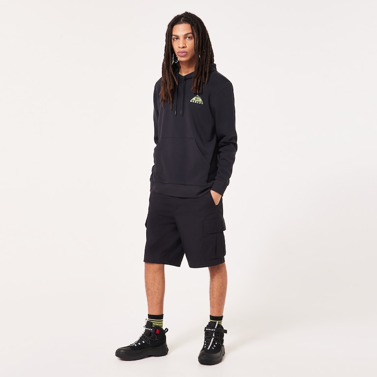 Lined Mountain Bark Hoodie - Blackout