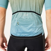 Endurance Dazzle Camo Jersey - Aop Monogram Pacific Sulf