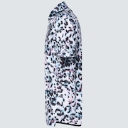 Skull Breathable Leopard Shirt - Mosaic Print
