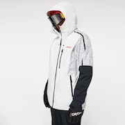 Tc Gunn Shell 2L Jacket - White/Crackle