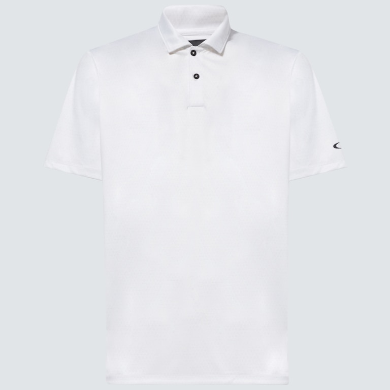 Oakley Reduct Polo - Geometric Print White