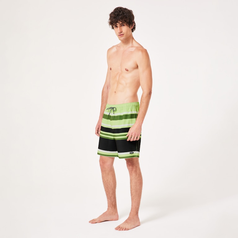 Sunset RC 19” Boardshort - Gradient Stripes Light Green