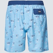 Tropics B1B Rc 18" Beach Short - Aviator Tropical Palms