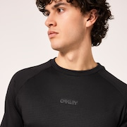 Seeker Revel Thermal Ls Jersey - Blackout
