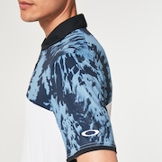 Oakley Mtndye Clrblk Polo - Team Navy