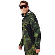 Black Forest Shell 3L 15K Jacket - Geo Camo P.