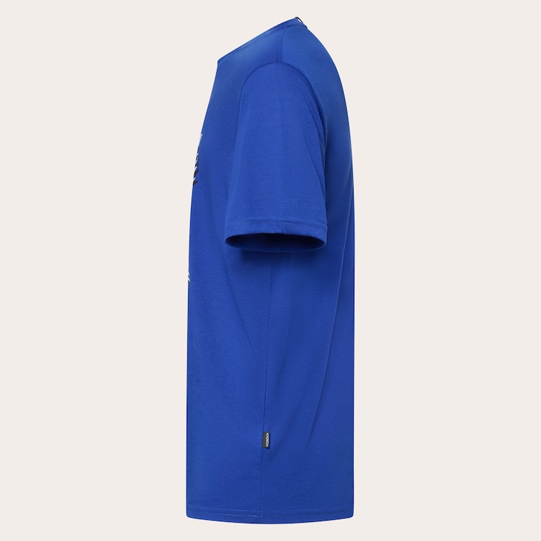 Waterscape Waves Tee - Electric Blue