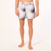 Sand Pixel Rc 16" Beachshort - Organic Spots Gray