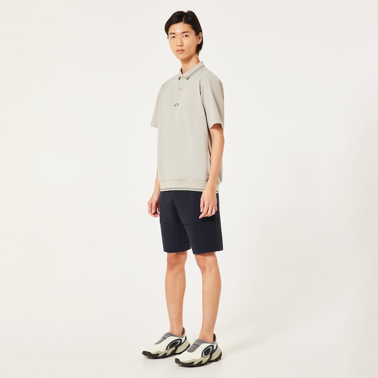 Skull Aerate Flap Shorts - Blackout