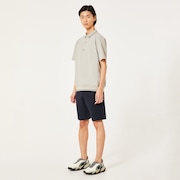 Skull Aerate Flap Shorts - Blackout