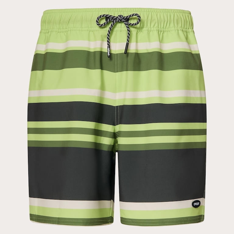 Sunset RC 19” Boardshort - Gradient Stripes Light Green
