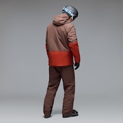 Canopy PRO Insulated Jacket - Dark Umber/Flame Red