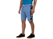 Sakura Blocked Boardshorts - Faded Denim