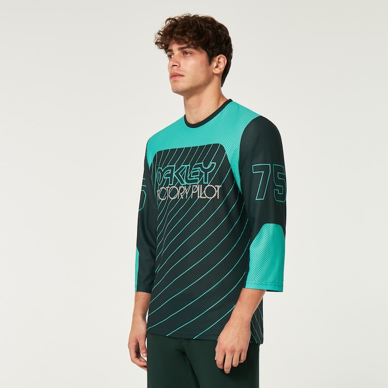 Seeker '75 LS Jersey - Hunter Green