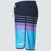 Retro Lines 18 Rc Boardshorts - Fathom Stripes